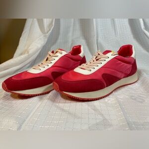 NWT Matisse Farrah Multi Color Dark Pink Yellow Light Pink Sneaker Women's 7 M